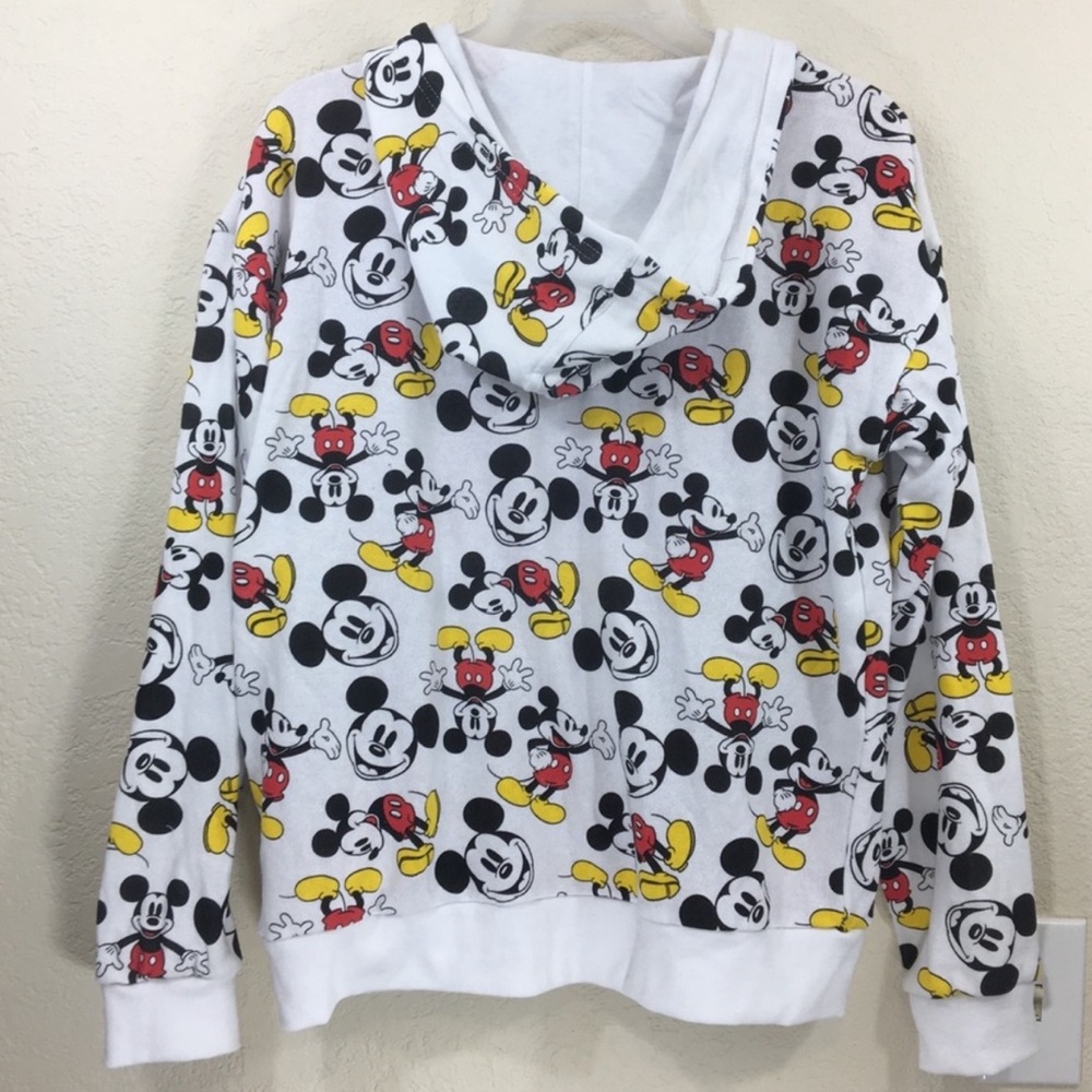 NWOT Mickey Mouse Lightweight Jacket & Red Shirt Set M (7-9) - Picture 2 of 3